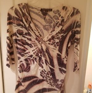 Sexy animal print top